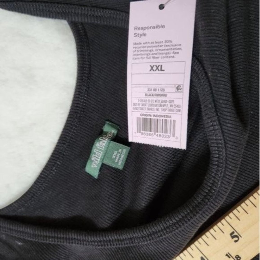 BUNDLE Wild Fable Black Cropped Tank Top XXL - Picture 7 of 16